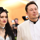 Elon Musk and Grimes at a gala earlier this year.